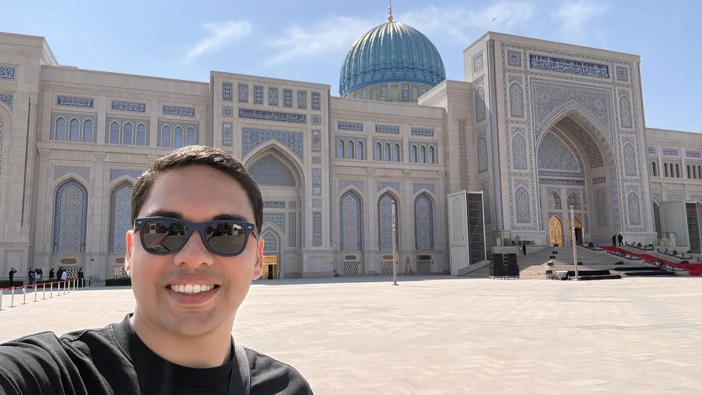 Diego em Tashkent, Uzbequistão
