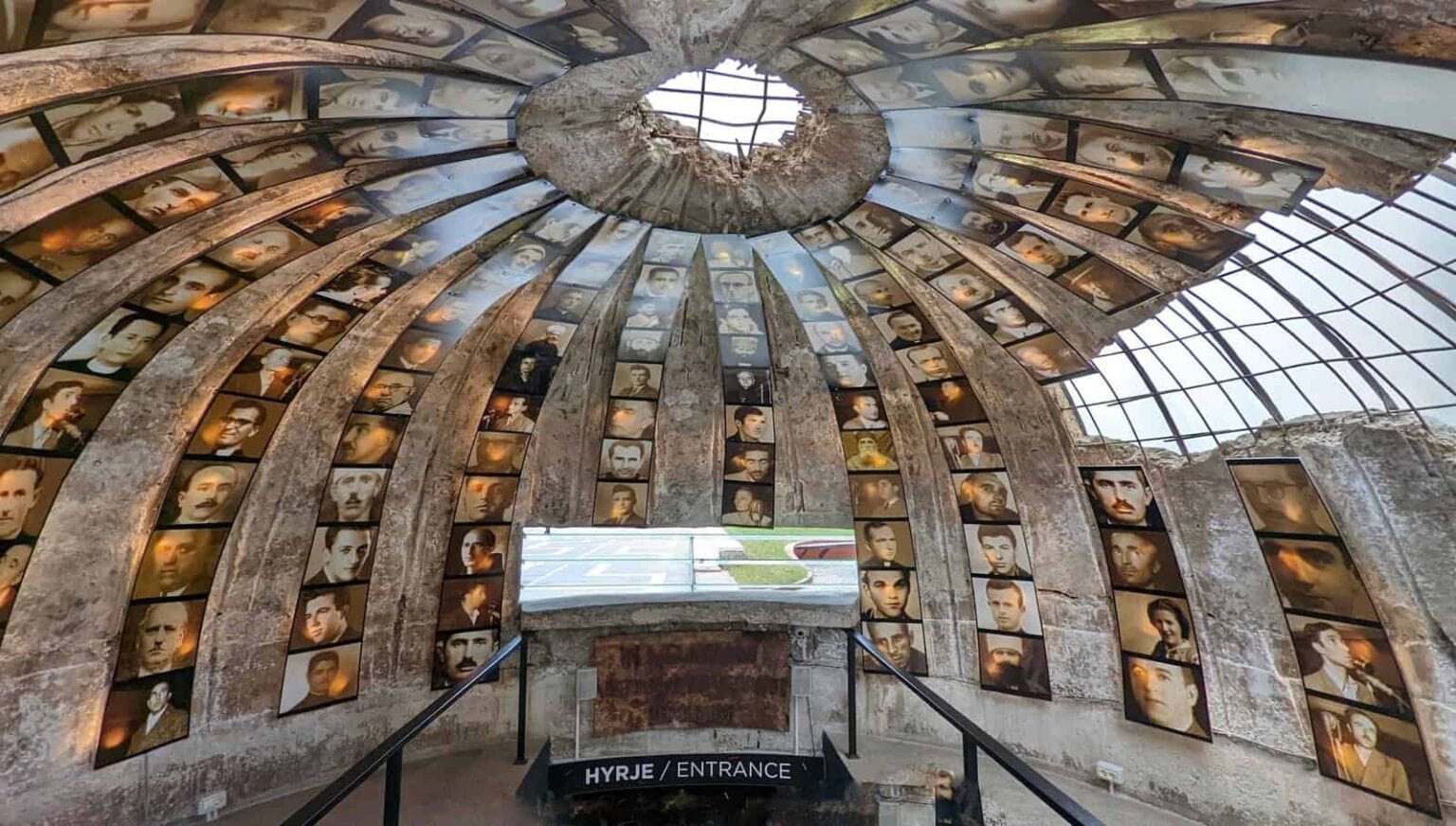Interior of Bunk'Art museum installed in a former communist bunker in Tirana, Albania