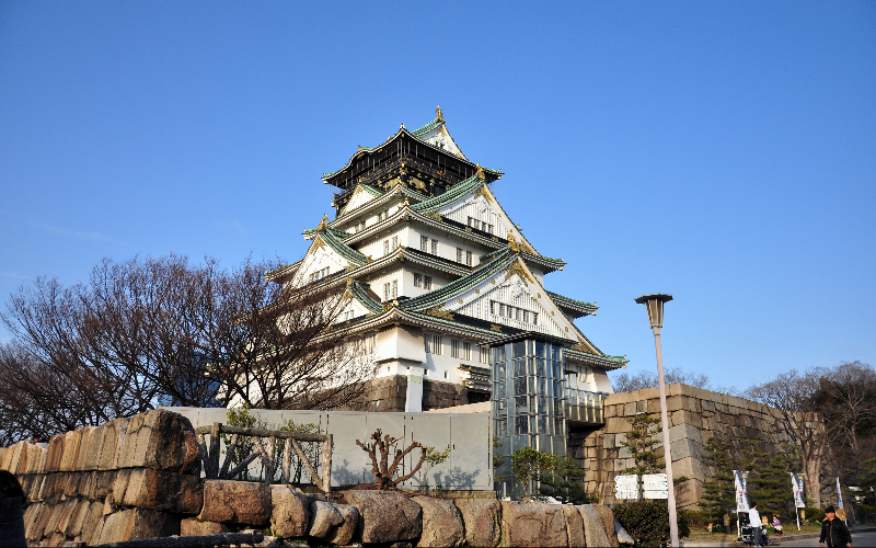 Historic Osaka Castle, Japan