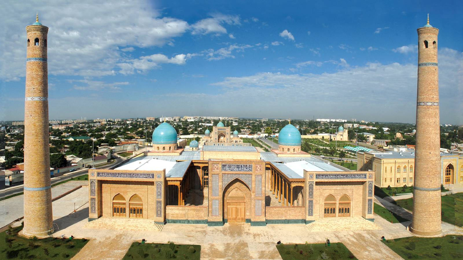 Hazrati Imam Complex, o principal centro religioso de Tashkent, Uzbequistão