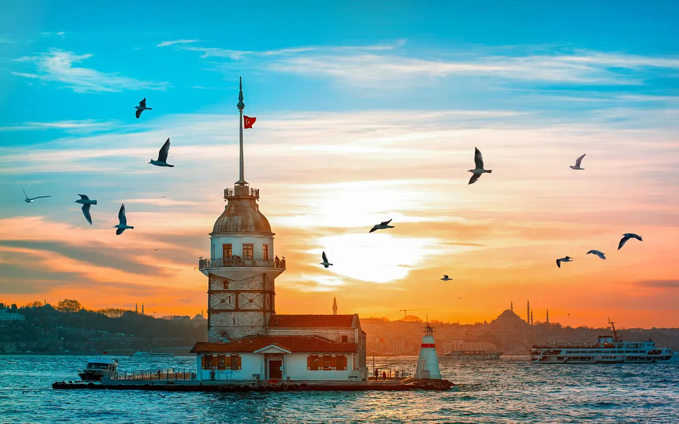 Bosphorus Strait in Istanbul