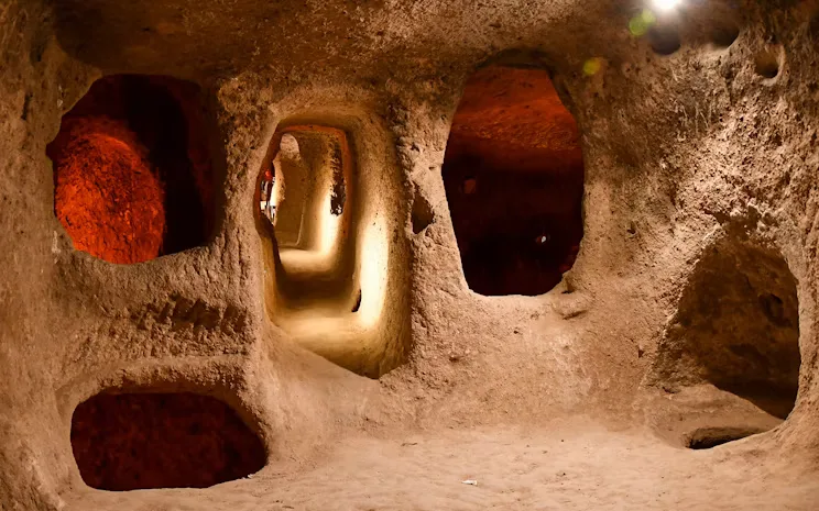 Derinkuyu Underground City in Cappadocia