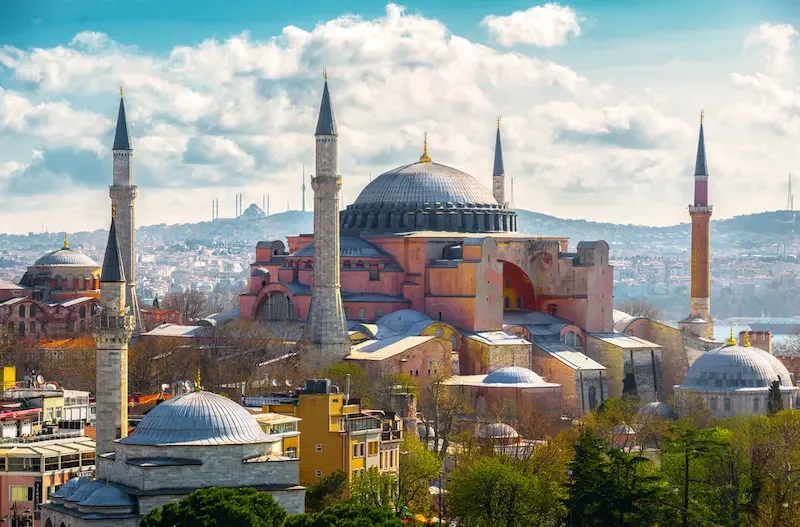 Hagia Sophia in Sultanahmet, Istanbul