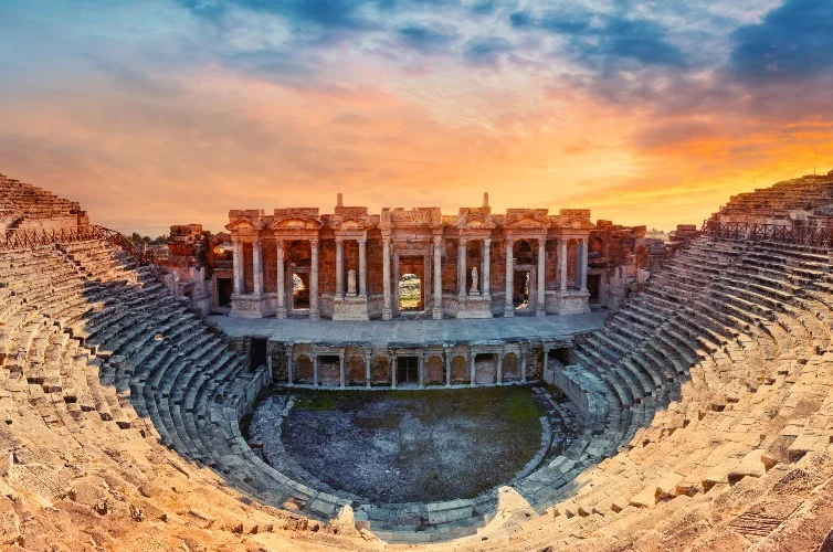 Theatre of Hierapolis in Pamukkale
